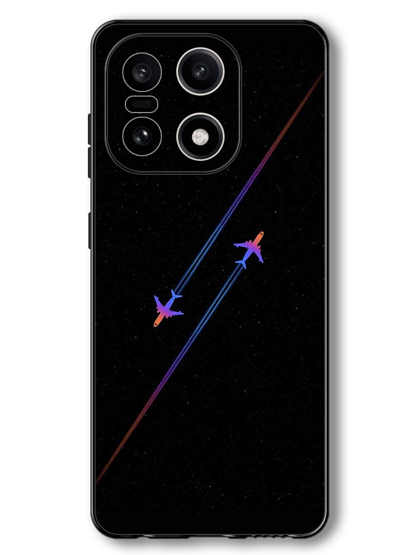 Theodor Case Compatible with OnePlus 15 6.78 Inch Protection Shockproof Bumper Cover Airplanes - Image 1